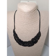 [PRELOVED] Lovisa - Black Leaf Necklace
