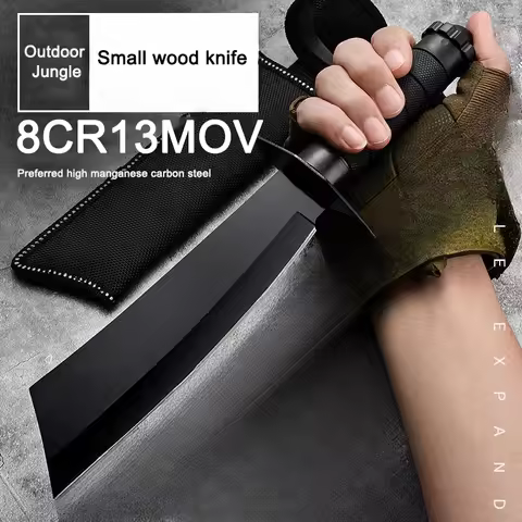 Survival Hunting Knife Csgo Karambit Knifes 7CR17MOV Fixed Blade 58 HRC Tactical Knives Utility EDC 
