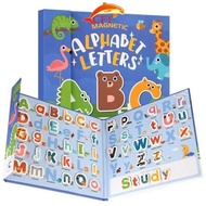 ABC Magnetic English Learning Board for Children - Letter Matching, Language Thinking Training