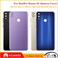 6.26" New For Huawei Honor 8C Back Battery Cover Door Rear Housing Case With Lens BKK-L21 Battery Cover Replacement