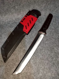 อุปกรณ์ตั้งแคมป์เดินป่า สไตล์ซามู วัสดุใบมีด: SKD-11ด้ามจับ ไนลอนไฟเบอร์กลาสซอง kydex ซองหมุนได้360อ