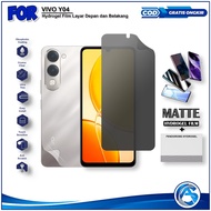 LAYAR Hydrogel Matte Vivo Y04 Y04S Anti-Scratch Screen Protector Full Cover Screen