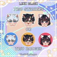 [ LINK CLICK ] Stickers & Badge | by BlueWolf