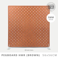 MAIN.KAIU Pegboard Wall Board Made of Wood & HMR Board - 56x56cm