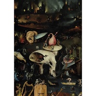 Hieronymus Bosch - The Hell - HUGE, Print Art Canvas Poster For Living Room Decor, Home Wall Picture