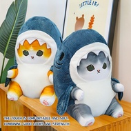 Pillow Mofusand Doll Cat Stuffed Toy Gift Pendant Decoration Plush Cutest Shark