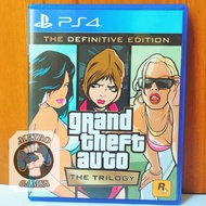 GTA Trilogy The Definitive Edition PS4 Cassette Grand Theft Auto The Trilogy Definitive Edition Play