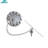 Locking Diesel Fuel Cap With Key K071-385-1234 Truck Fuel Tank Gas Cap With Chains Replacement Compa