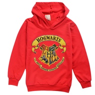 Harry Potter Boys Hoodies Girls Long Sleeve Hooded Sweater New Autumn Anime Cartoon Printed Cotton Sweater 8677 Kids Clothing Pullover Sport Casual Sweatshirt