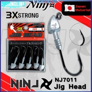 NINJ {NJ7011} 3X STRONG JIG HEAD