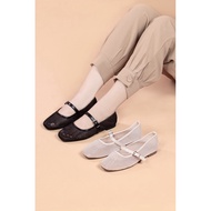 C&C CORA Mesh Maryjanes Flats Shoes