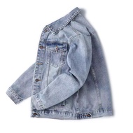 Spring Autumn Style All-Match Denim Jacket Men Street Wear Loose Large Size Overalls Jacket Denim Ja