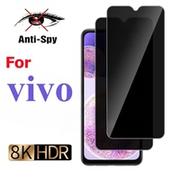 For vivo T4x T4 T3x T3 T2x T2 4G 5G Lite India 1-3Pcs Privacy Clear Tempered Glass Film For vivo T1x