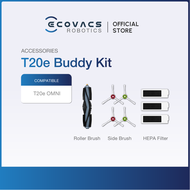 ECOVACS DEEBOT X1 & X2/T10 & T20 FAMILY SERIES - ACCESSORIES KIT MOP CLOTH & DUSTBAG