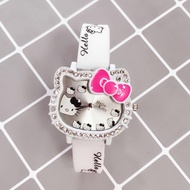 ICE Kids/Childrens Sport and Casual Hello Kitty Diamond Bowknot Design Analog Watches + Watch Box Be