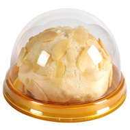 K-Y/ 9WQPEgg Yolk Crisp Blister Box Round Transparent Daifuku Packing Box Moon Cake Box Baking Cake Box Mung Beans DI4N