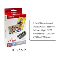 Original CANON KC-36IP for Canon Selphy Photo Printer CP800 CP910 CP1200 CP1300 CP1500