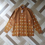 KEMEJA MEN'S LONG-SLEEVED BATIK SHIRT B72