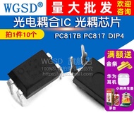 WGSD PC817B PC817 DIP4 Optocoupler IC Optocoupler Chip (10 Pcs)