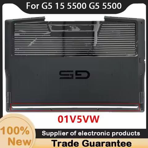 New For Dell G5 15 5500 G5 5500 Laptop Bottom Case Base D Shell Access Panel Door Cover Cover 01V5VW