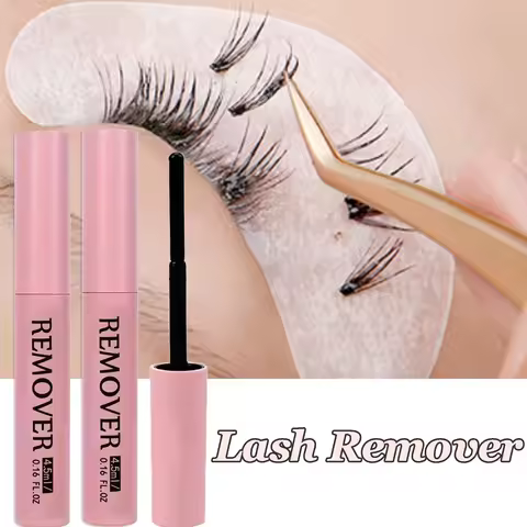 Cluster Lash Glue Remover 5ML Soothing Oil Lash Glue Remover Mascara Wand Eyelash Extension Remover 