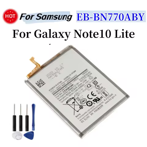 EB-BN770ABY Battery For Samsung Galaxy Note10 Lite Note 10 Lite Replacement Phone Battery 4500mAh+Fr