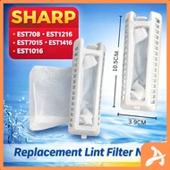 SHARP EST708 / EST1016 / EST7015 EST1216 / EST1416 WASHING MACHINE DUST FILTER AZ
