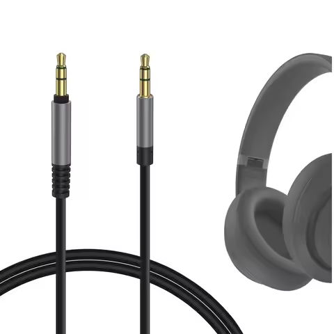 Geekria 1/8" (3.5mm) to 3.5mm Audio Cable Compatible with Beats Studio Pro, Solo 4/ 3/ 2, Studio 3/ 