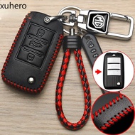 MG EP/MG ZS/MG5 MT Car Key Cover MG ZS Key Cover Milk Leather Keychain MG Smart Car Key Cover
