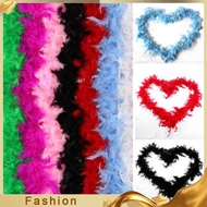 jySF_ 2M Feather Boa Strip Fluffy Craft Costume Hen Night Dressup Wedding Fancy Party