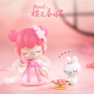 rolife Ruolai Nanci Nan Qian Sakura Spring Festival Blind Box Figurine Scene Display Cute Girl Gift