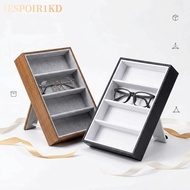 IESPOIR1KD Glasses Storage Box, Portable Display Eyewear Storage Rack, High Quality Durable 4‑Slot S