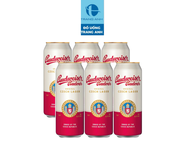 Bia Budweiser Budvar Original - nhập khẩu Tiệp - 6 lon 500ml