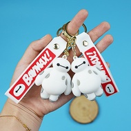 GANTUNGAN Baymax Keychain BIG Hero 6 Keychain Bag Accessories Cute Imported Souvenir