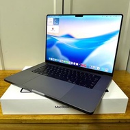 原廠成套MacBook Pro 16英吋 M1pro 32G RAM 1TB SSD 2021 10+16核晶片 手提電腦apple二手筆記本蘋果notebook