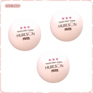 [szxmkj2lp] 3 Pieces 3-Star 40+mm White Table Tennis Balls, Advanced Training Ping Pong Ball