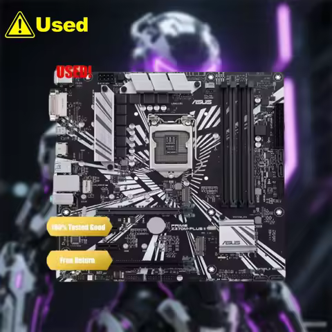 ASUS PRIME Z370M-PLUS II Motherboard Micro-ATX (Intel Z370/LGA 1151)