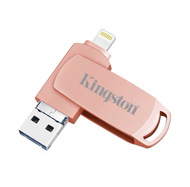 Kingston Pendrive OTG USB แฟลชไดรฟ์ 512GB 1TB 2TB HD หน่วยความจำสำหรับ IPhone14/13/12/11/X/8/7/6/5 A