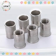 CEDAR 10pcs Stainless Steel Rivnut  Rivet Nut Tool Set Threaded Rivet