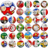 Mcdonald's 2006 Vitality World Football Medal Third Edition-SNOOPY SNOOPY Badge Cup Game FIFA Full S