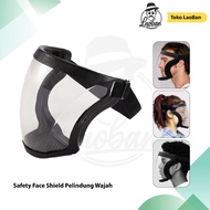 Serbuuuu Safety Face Shield Anti Fog Face Shield UV4 Dust Splash Protector