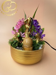 น้ำพุฮวงจุ้ยnatthawanSW1133พระแม่ธรณีคู่ปลาคราฟ