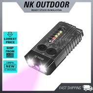 Boruit V10 UV Rechargeable Flashlight (1000 Lumens) (Black)