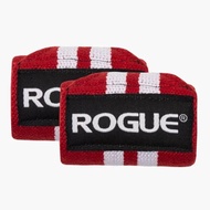 ROGUE Wrist Wraps Red &amp; White Wrap Support Straps Strap Merah Putih 3"