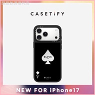CASETiFY Mobile Phone Case BLVCK Co-branded Ace Of Spades Suitable For IPhone17 16pro Max 15 14 13 A
