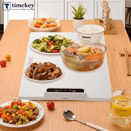 TIMEKEY Electric Food Warmer Foldable Warming Tray Plate Warmer with 3 Temperature Levels 60C-100C F