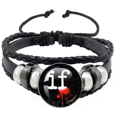 FRANKENSTEIN GIRLS Bracelet Msi Mindless Self Indulgence Jamie Hewlett Leather Bracelet Multi-Layer