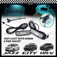 Honda City / Jazz / H-RV HRV 2014-2019 Foot Light LED with Honda 8 Pins Socket (Blue Light)