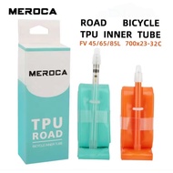 Meroca Road Bike Inner Tube 700C TPU Ultralight 700x23-35 Road Bike Tube