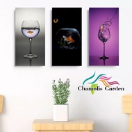 Wall decoration wooden poster Fish Home Decor OK137